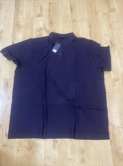 Espionage Men’s Collared T Shirt Size 5XL Navy Blue Damson