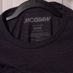 Tim McGraw: Humble & Kind USED Jersey-Style Shirt (M, Gray, Country Music, 22)