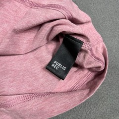 Public Rec Shirt Mens L Pink Short Sleeve Go To Performance Moisture Wicking