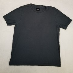 Hartel Dark Gray Men’s Basic Crew Neck Short Sleeve T-Shirt Classic Casual