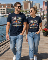 America 250 – Colorado 150 Commission Shirt 4th of July 1776 1876 USA Tee