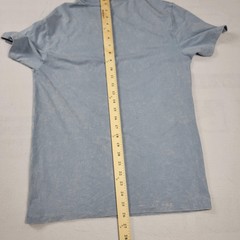 VRST Essential Pocket Shirt Mens Sm Muted Denim Breathable Custom Dyed Tee (633)