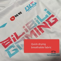 LOL 2026 BLG T-shirt Champion Team LPL Uniform Tshirt Esport Bilibili Gaming TEE