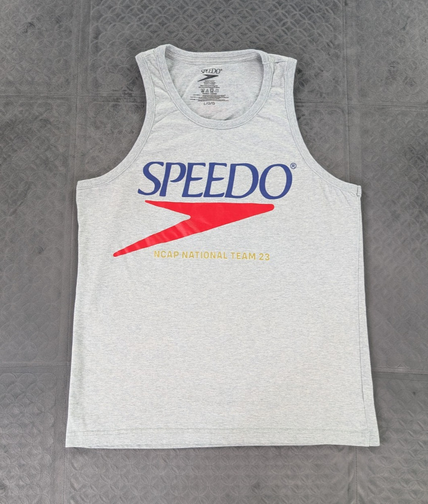 Speedo Shirt Nation’s Capital Swim Club NCAP Tank Top Sleeveless Adult Large