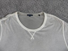Patrick Assaraf T Shirt Mens Extra Large Long Sleeve Pima Cotton Gray