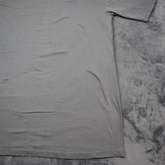 Sada Shirt Mens 4XL Gray Crew Neck Tee Short-sleeve undershirt Casual