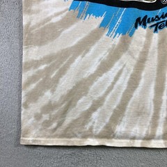 MTV Shirt Adult Large Tie Dye Music Television Racing Sports Car Graphic Tee