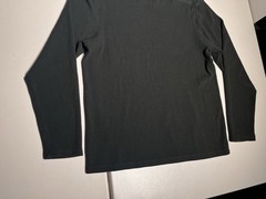 Polo Ralph Lauren Shirt Men’s XL Black Shoulder Patches Long Sleeve Army Cotton