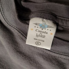 EXP Designs Canada T Shirt Mens XL Graphic “Finally, Some Lean Meat!” Gray