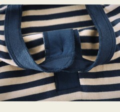 Mens Classic Henry Shirt Sailor Stripe T-Shirt Cotton Deck Sea Undershirt Causal