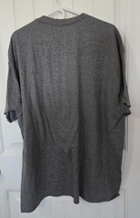 Gildan G800 Mens Cotton/Polyester Knit DryBlend Graphite Gray Plain T-Shirt