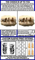 BEAUTIFUL WILD PAINT MUSTANG QUARTER HORSE PONY LONG SLEEVE T-SHIRT AB357