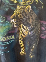 Amazonia Wild Thing Faded Shirt XL USA Nature Animal Grunge Funny Zoo 90s Y2K