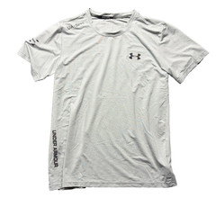 Under Armour Size L Athletic Shirt Logo Men’s Run Sportswear Used