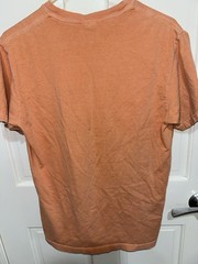 Comfort Colors Garment Dyed Cotton Lake Travis Colorado River Orange Mens M Tee