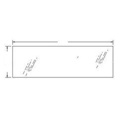 Lower Rear Glass Fits M105S M4900 M5700 M6800 M8200 M9000 M95S 3A751-70550 3A751