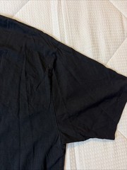 ASOS DESIGN Mens Size L Black Oversized Boxy Drop Shoulder Crew Neck T-Shirt Tee
