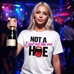 Novelty Bachelorette Party Funny Literal Gag Gift Spicy T-Shirt 🍾 Size Small