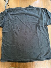 Black Tee with Vintage Map AZORES ArtWORK – XL