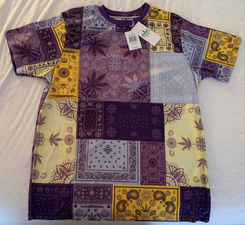 Kronic Prints By Drill Clothing Co. / Size LARGE / Short Sleeve Pullover/Shirt