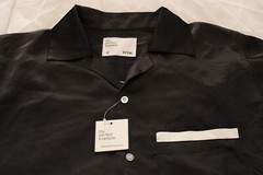 Men’s EPTM. NWT Black Satin Button Front Top Graphic Streetwear M Logo Skull