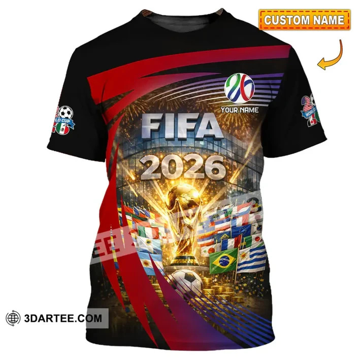 Hot 3D Unisex Shirt – Custom World Cup 2026 3D Shirt VK13876