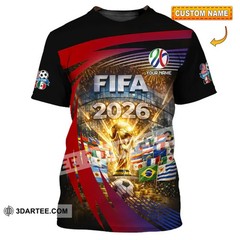 Hot 3D Unisex Shirt – Custom World Cup 2026 3D Shirt VK13876