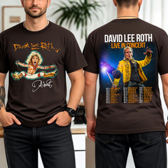 David Lee Roth Shirt, North American Tour 2026 Tee, Concert Fan Gift