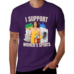 I Support Women’s Sports Unwearable Aduld Humor Bootleg T-Shirt