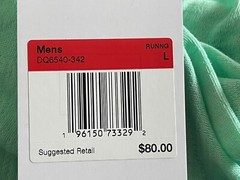 Nike Running Shirt Dri-Fit Adv Slim Fit GREEN DQ6540-342 Mens Size L