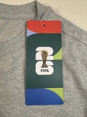 FIFA Official Licensed 2 Pack T-Shirts World Cup Trophy Graphic Gray