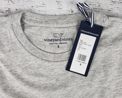 Men’s Vineyard Vines Gray Short Sleeve T-Shirt Size Small (S) – New With Tags