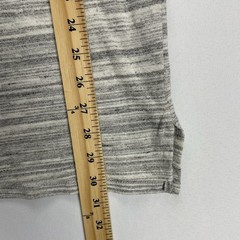 Elwood Shirt Men’s Small Heather Gray Oversized Long Soft Knit Crewneck Tee