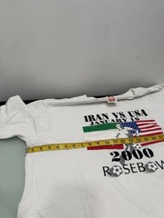 Vintage Y2K 2000 Iran vs USA Soccer T Shirt Mens Size 2XL Rose Bowl ( Rare )