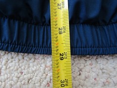 U S Air Force Jacket Blue with Stitched Letters and Silver Reflective Stripes L