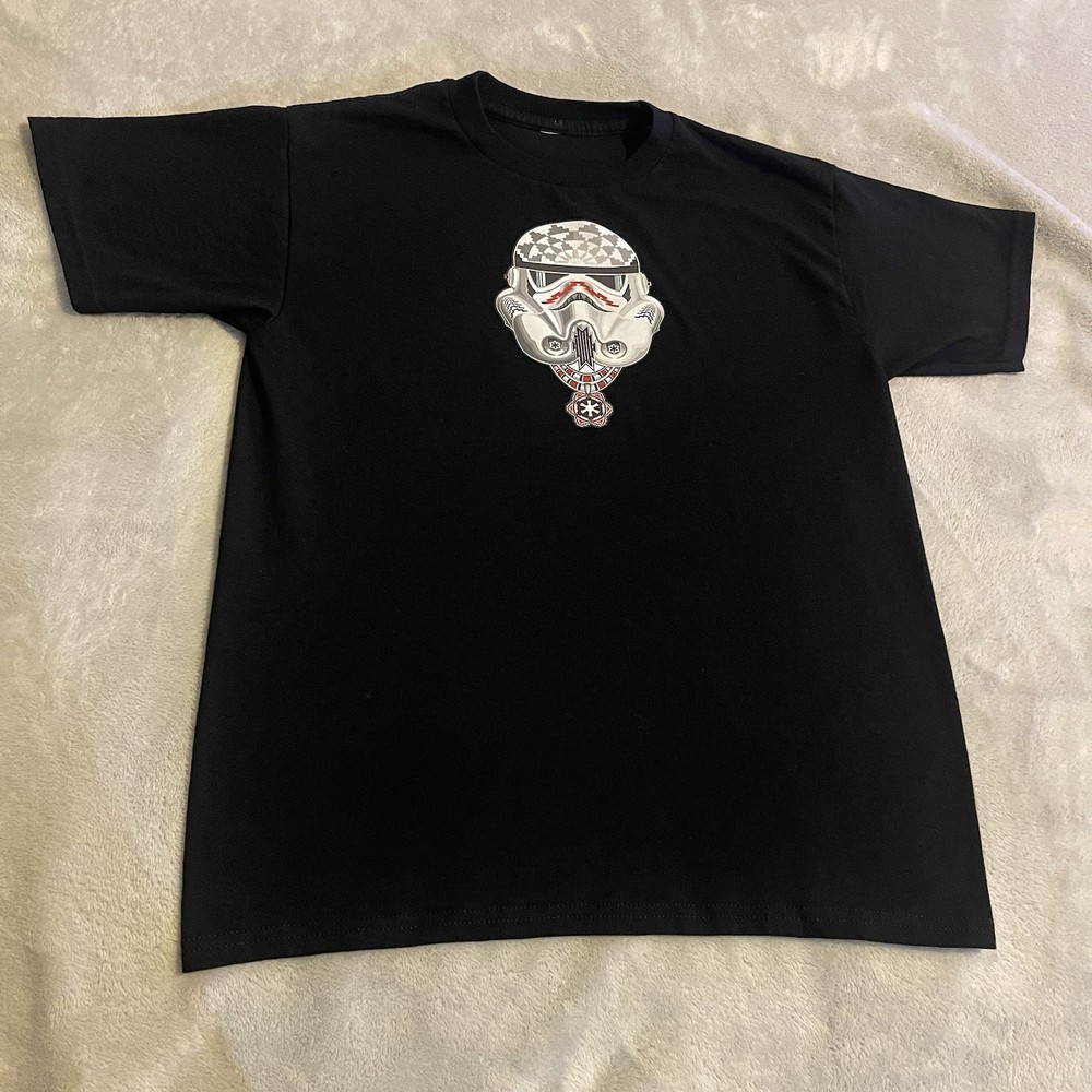 Streetwear Shirt Men Small Black Graphic Workout Crew Neck Lightweight Gym Tee