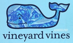NWT Vineyard Vines Men SS Whale Pocket Crew T-Shirt Tee “BONEFISH WHALE FILL”