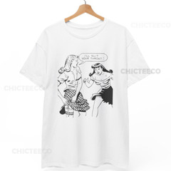 Girl Fight T-Shirt Gothic Horror Rock Music Alt Style Unisex Tee