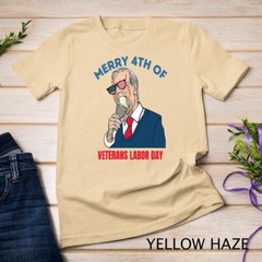 Joe Biden Confused Merry 4th of Of July Veterans Labor Day Unisex T-shirt