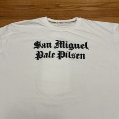 Vintage San Miguel Pale Pilsen Beer Shirt My Philippines White Old English XL