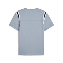 PUMA Noah Jet Crew Neck Short Sleeve T-Shirt Mens Blue Casual Tops 62387731