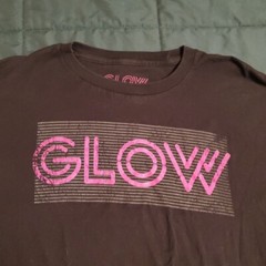 Gorgeous Ladies Of Wrestling Netflix Glow Black Pink T Shirt Adult Size XL
