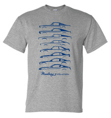 David Carey Ford Mustang Evolution Body Mechanics Trucks Cars T Shirt 48967