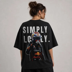 Simply Lovely T-Shirt, Max Verstappen Graphic Tee, Red Bull Racing Shirt