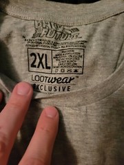 BACK TO THE FUTURE T-Shirt LOOTwear 2018 Exclusive LOOT CRATE Delorean 2XL BTTF