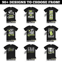 11 Inner Beast GS Barely Volt Dark Raisin White Black Luminous Green 5 T Shirt