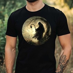 Mens Grim Reaper Easter Theme Cotton T-Shirt Size XS to 5XL
