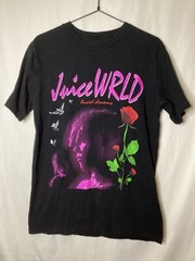 Juice WRLD Lucid Dreams Rose Portrait Graphic T-Shirt