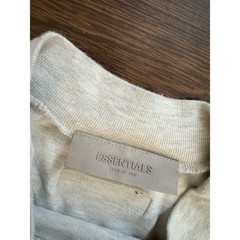 Fear of God Essentials | Mens Long Sleeve Shirt | Light Oatmeal | Size XXL