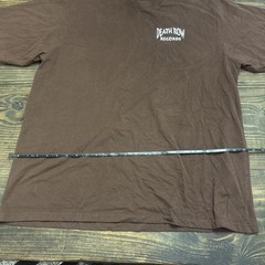 Death Row Records T Shirt – 2XL – Embroidered – Brown – Hip Hop/ Rap Tee Shirt